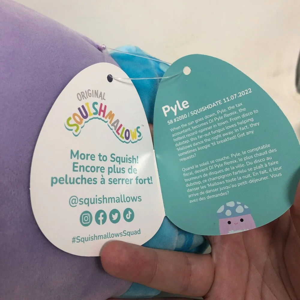 Squishmallows Pyle Mushroom 8